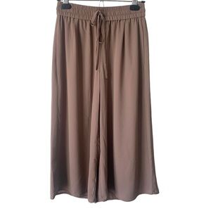 Aritzia Babaton Luiz Pant Cropped Wide-Leg Cullotte Women's Small